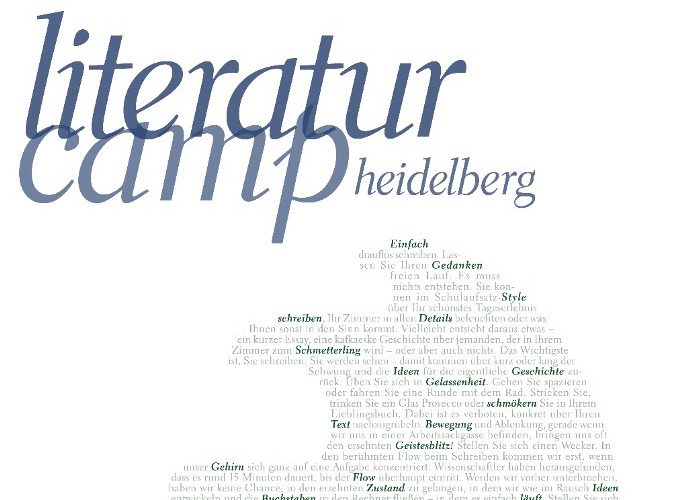 Hier ist das Logo des Literaturcamp zu sehen.